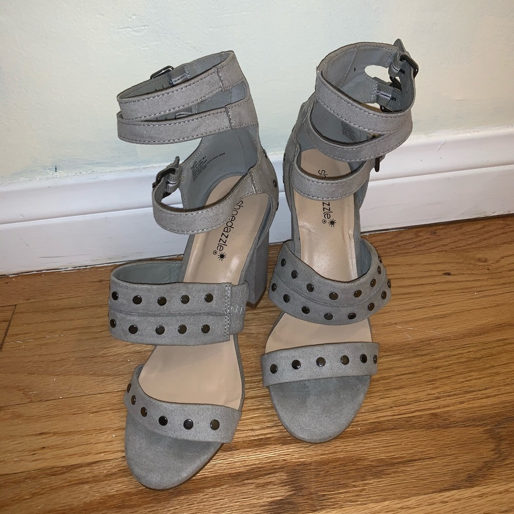 Grey heels